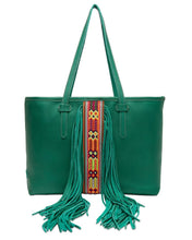 Load image into Gallery viewer, Teal Breezy Fringe
