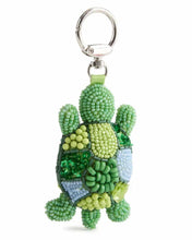 Load image into Gallery viewer, Beaded Turtle Bag Charm
