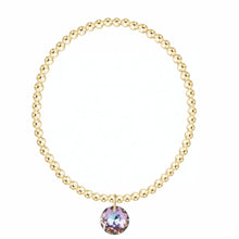 Load image into Gallery viewer, enewton Reflection Charm 06 3mm Gold Bead Bracelet
