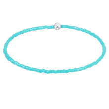 Load image into Gallery viewer, hope classic sterling bracelet - turquoise

