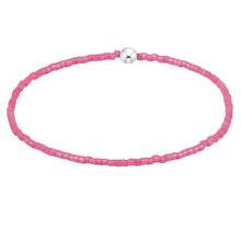 Load image into Gallery viewer, hope classic sterling bracelet - bubblegum
