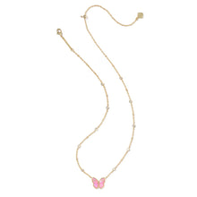 Load image into Gallery viewer, Kendra Scott Cailey Butterfly Gold Short Pendant Necklace
