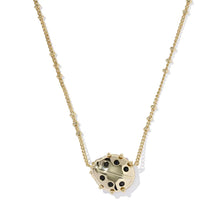 Load image into Gallery viewer, Kendra Scott Ladybug Gold Short Pendant Necklace
