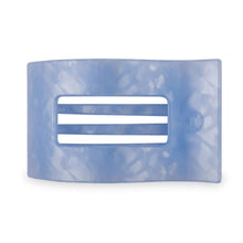 Load image into Gallery viewer, Blue Lagoon Medium Flat Rectangle Hair Clip
