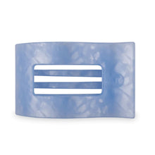 Load image into Gallery viewer, Blue Lagoon Large Flat Rectangle Hair Clip
