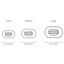 Load image into Gallery viewer, Soft Surf Medium Flat Round Hair Clip
