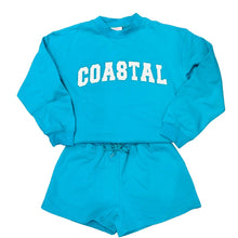 Load image into Gallery viewer, Coastal Carolina Mockneck Short Set
