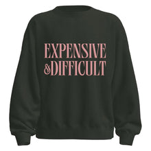 Load image into Gallery viewer, Expensive &amp; Difficult Puff Print Crewneck
