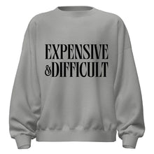 Load image into Gallery viewer, Expensive &amp; Difficult Puff Print Crewneck
