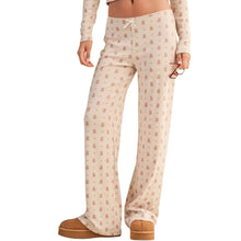 Load image into Gallery viewer, Teddy Bear Print Pointelle Lounge Set
