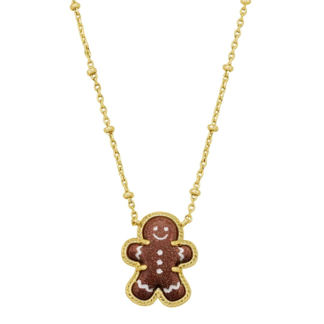 Kendra Scott Gingerbread Necklace