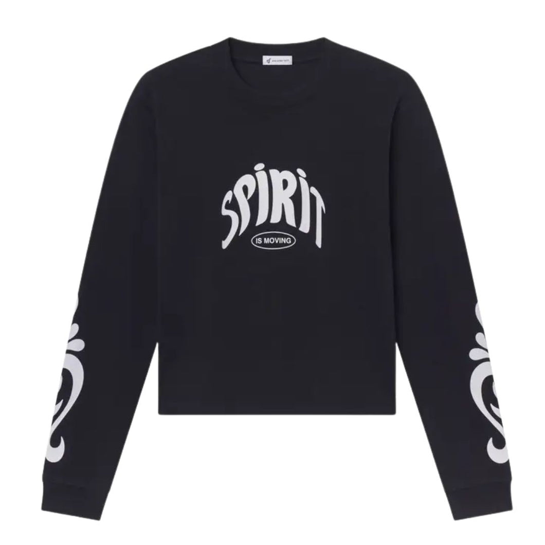 Elevated Faith Spirit Is Moving Ls Heavyweight Tee