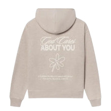 Load image into Gallery viewer, God Cares About You Unisex Hoodie
