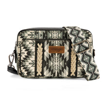 Load image into Gallery viewer, Wrangler Southwestern Pattern Dual Sided Print Crossbody
