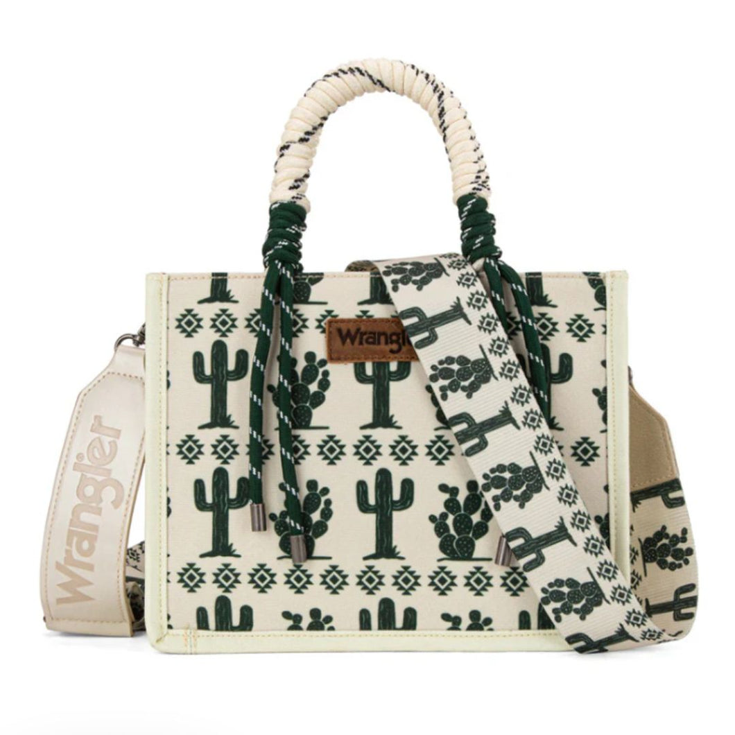 Wrangler Cactus Tote/Crossbody