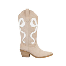 Load image into Gallery viewer, Bowie-western Knee High Bow Boots
