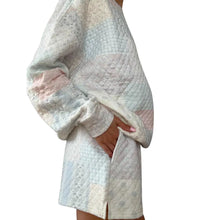 Load image into Gallery viewer, Shades of Blue Quilted Pastel Shorts
