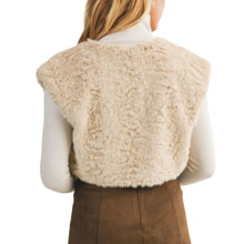 Load image into Gallery viewer, Wavy Faux Fur Bolero Vest
