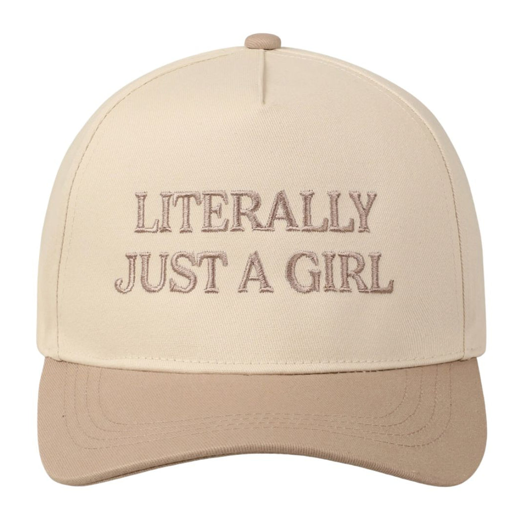 Literally Just a Girl Trucker Hat