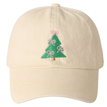Load image into Gallery viewer, Christmas Tree w/ Pink Bows Hat
