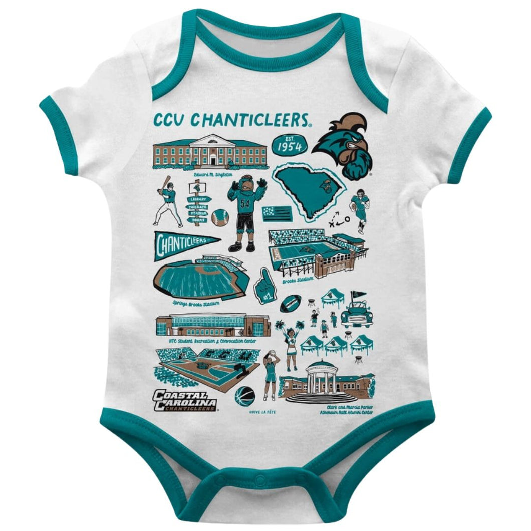 CCU SKETCHED IMPRESS ONESIE