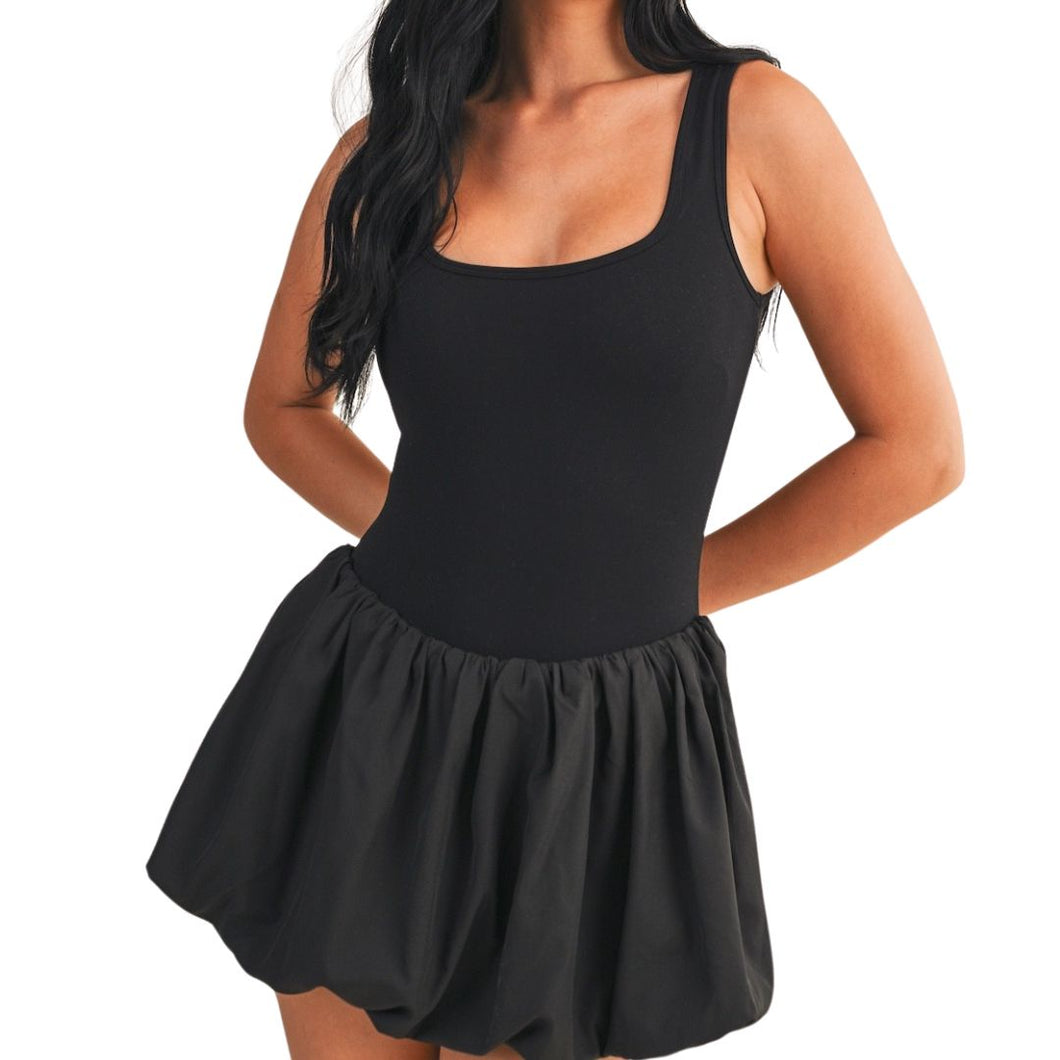 Bubble Dress with Shorts