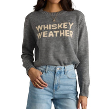 Load image into Gallery viewer, Grey Whiskey Weather Sweater
