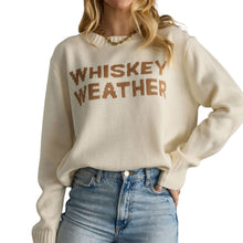 Load image into Gallery viewer, Ivory Whiskey Weather Sweater
