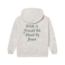 Load image into Gallery viewer, Elevated Faith What A Friend in Jesus Camo Kids Hoodie
