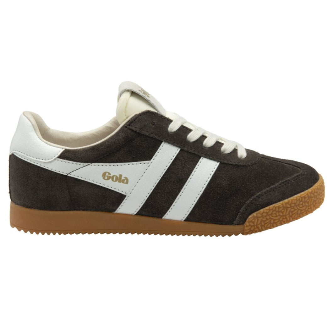 Gola Elan Suede Trainer Mocha