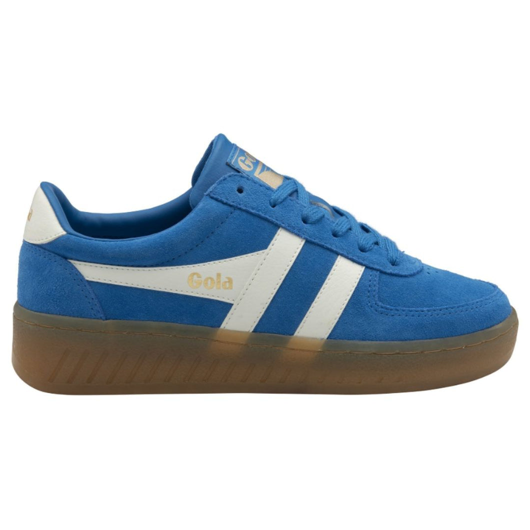 Gola Grand Slam Suede Trainer Pacific