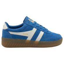 Load image into Gallery viewer, Gola Grand Slam Suede Trainer Pacific
