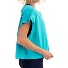 Load image into Gallery viewer, Cotton Slub Open Back Loose Fit Top
