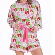 Load image into Gallery viewer, Dots Ruffle PJ Shorts Set

