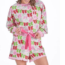 Load image into Gallery viewer, Dots Ruffle PJ Shorts Set

