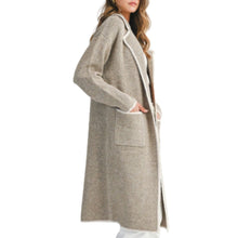 Load image into Gallery viewer, Long Sweater Jacket
