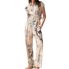 Load image into Gallery viewer, Printed Cut Out Back Jumpsuit
