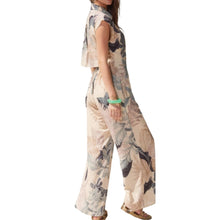 Load image into Gallery viewer, Printed Cut Out Back Jumpsuit
