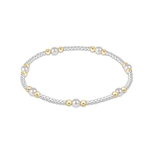 Load image into Gallery viewer, Enewton - Purpose Pearl 4mm Bead Bracelet - Mixed Metal
