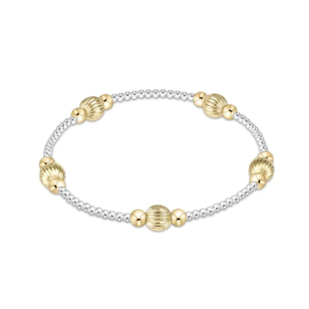 enewton Purpose Dignity 6mm Bead Bracelet - Mixed Metal