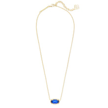 Load image into Gallery viewer, Kendra Scott Elisa Gold Cobalt Cats Eye
