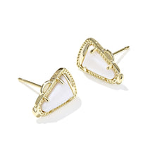 Load image into Gallery viewer, Kendra Scott Cheer Gold Stud Earrings
