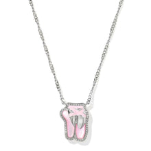 Load image into Gallery viewer, Kendra Scott Ballet Silver Short Pendant Necklace
