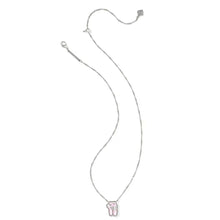Load image into Gallery viewer, Kendra Scott Ballet Silver Short Pendant Necklace
