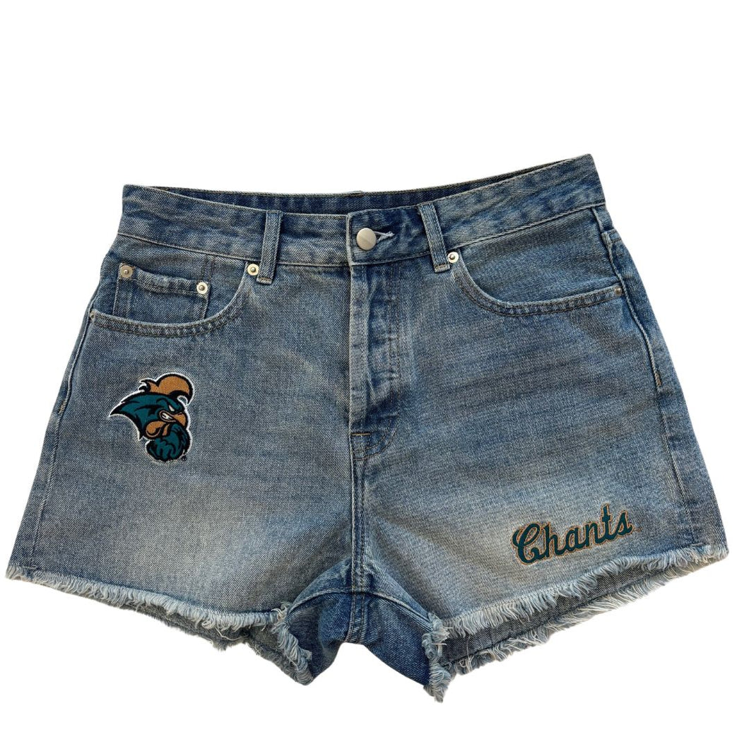 Coastal Carolina Patch Denim Shorts