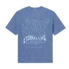 Load image into Gallery viewer, Elevated Faith Living Water Blue Unisex Tee
