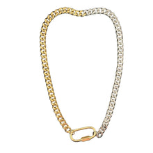 Load image into Gallery viewer, Paisley Two Tone Necklace
