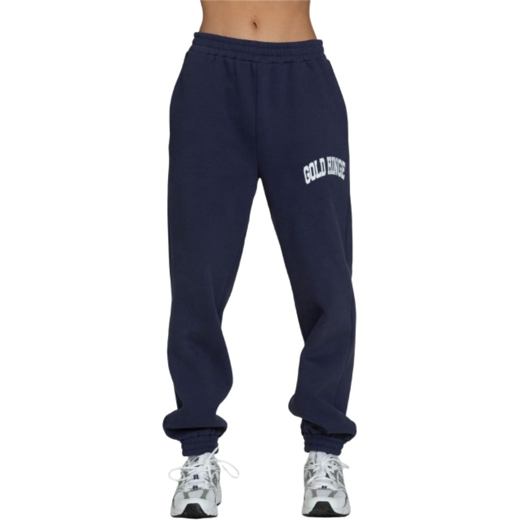 DARK DENIM GOLD HINGE SWEATPANTS