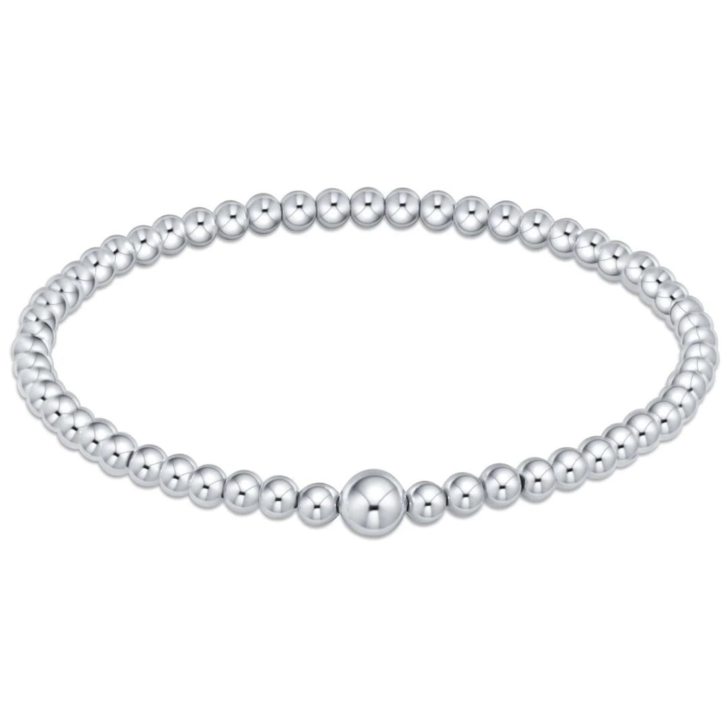 enewton classic sterling 4mm bead bangle