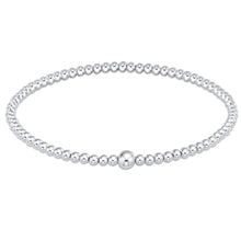Load image into Gallery viewer, classic sterling 3mm bead bangle
